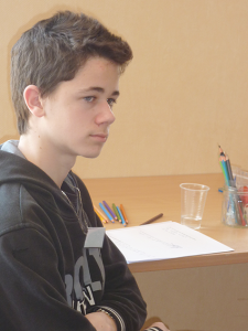 Jeune en atelier pendant le bilan de potentiel de Marianne Jalil